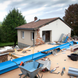 Extension de maison avec véranda-salle à manger Carrieres-sous-Poissy